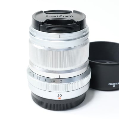 フジノンレンズ XF50mmF2 R WR シルバー