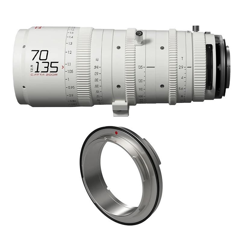 DZO-FF70135E-Z [Catta Zoom 70-135mm T2.9 Eマウント(ホワイト) 交換用Zマウント同梱モデル]