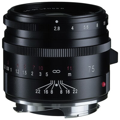APO-SKOPAR 75mm F2.8 VM ブラック（2026年5月発売予定）