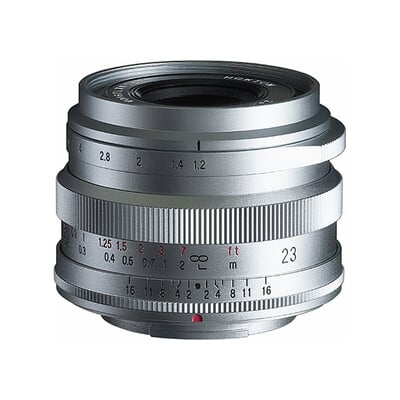 NOKTON 23mm F1.2 Aspherical 富士フイルムXマウント シルバー(2026年10月発売予定)