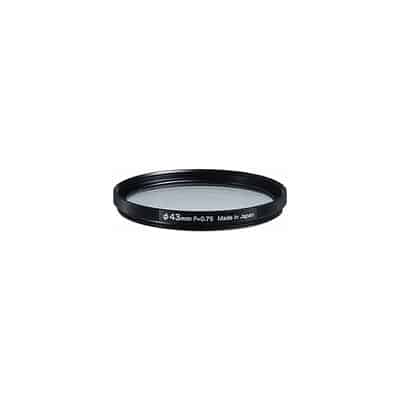 UV Filter Φ43mm ブラック（2026年10月28日発売予定）