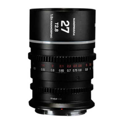 Nanomorph 27mm T2.8 1.5x Cine Silver Nikon Z