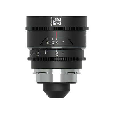 Nanomorph 27mm T2.8 1.5x Cine Silver Canon EF/Arri PL