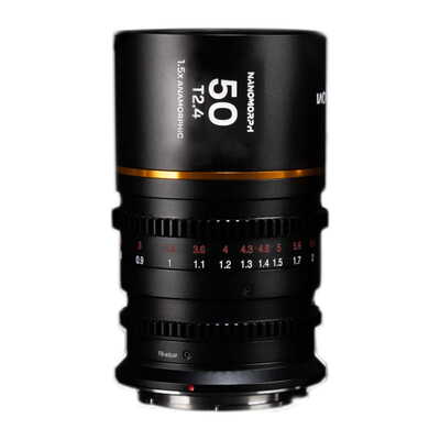 Nanomorph 50mm T2.4 1.5x Cine Amber L-Mount