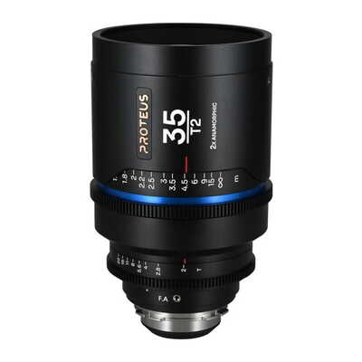 Proteus 2×Anamorphic 35mm T2 Blue Arri PL/Canon EF