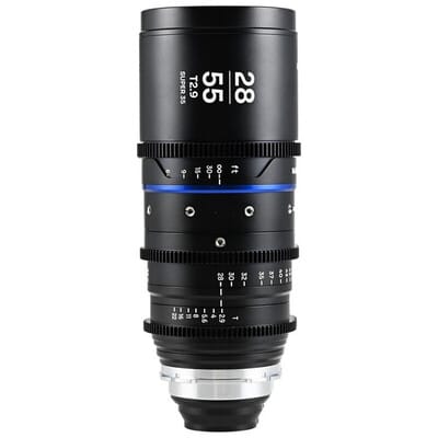 Nanomorph Zoom 28-55mm T2.9 1.5X S35 Blue LAO0488