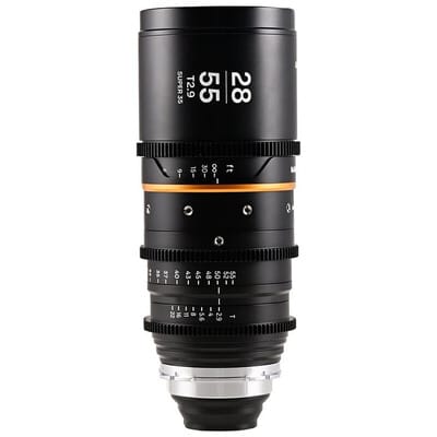 Nanomorph Zoom 28-55mm T2.9 1.5X S35 Amber LAO0489