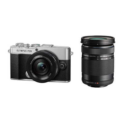 PEN E-P7 EZダブルズームキット シルバー