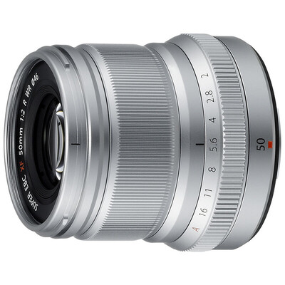 富士フイルム フジノンレンズ XF50mmF2 R WR シルバー｜新品通販