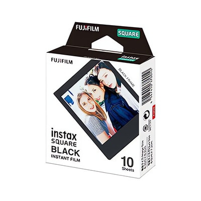 インスタントカラーフィルム instax SQUARE ブラック