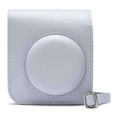 instax mini 12用 カメラケース クレイホワイト