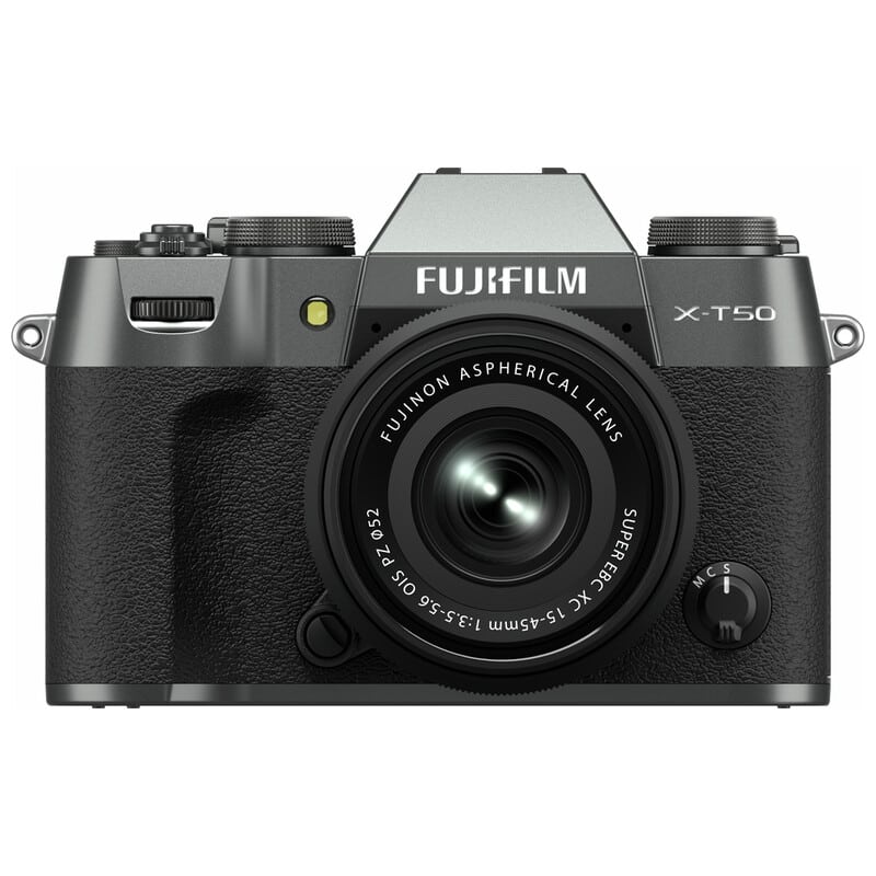 FUJIFILM X-T50 XC15-45mmレンズキット チャコールシルバー(2026年10月30日発売予定)