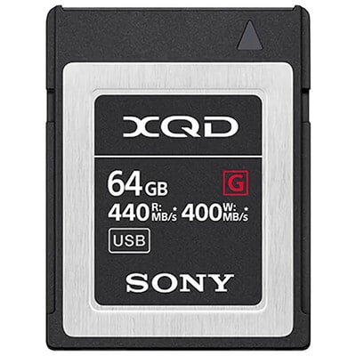 Gシリーズ QD-G64F 64GB XQDメモリーカード