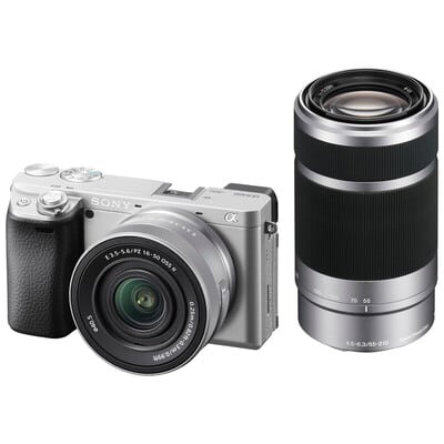 α6400 ダブルズームレンズキット シルバー ILCE-6400X S