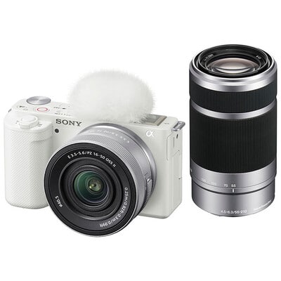 VLOGCAM ZV-E10 ダブルズームレンズキット ホワイト ZV-E10X W