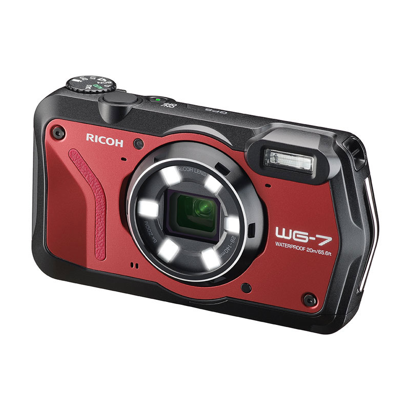RICOH WG-7 レッド