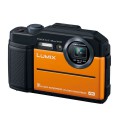 LUMIX ルミックス コンパクトカメラ FT7（オレンジ）〔DC-FT7-D〕
