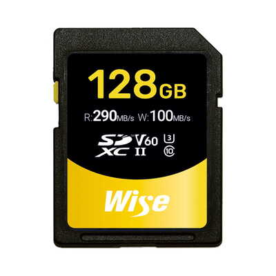 Wise SDXC UHS-II メモリーカード SD-Sシリーズ 128GB AMU-SD-S128