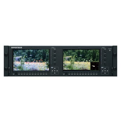 HDM-2000 EIA3U 7インチ 2連モニター