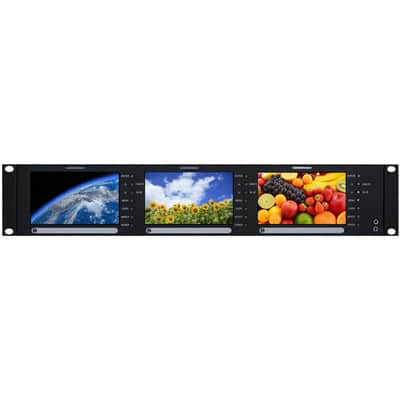 HDM-3000 EIA2U 5インチ 3連モニター