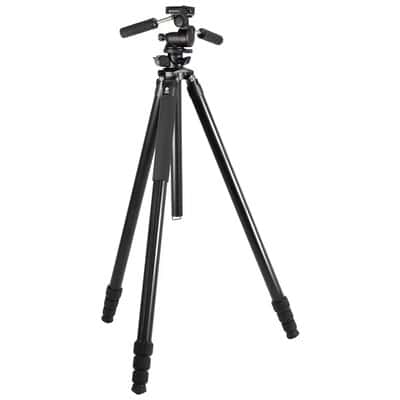TSA324AJ+HA03WJ 大型アルミ4段システマティック三脚3WAY雲台セット