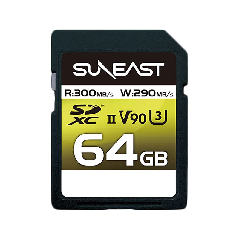 ULTIMATE PRO SDXCカード 64GB UHS-II V90 SE-SDU2064GA300