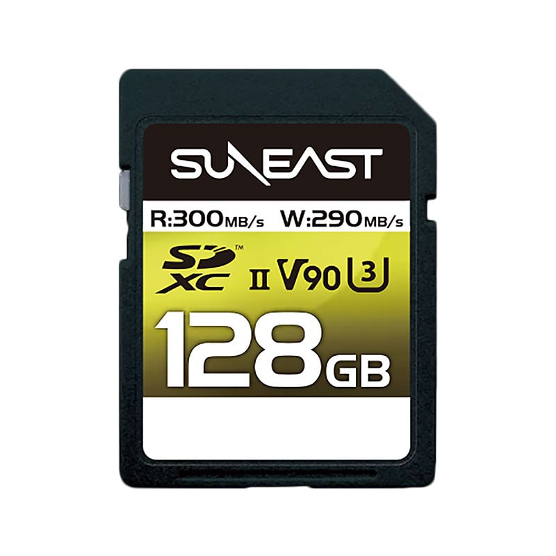 ULTIMATE PRO SDXCカード 128GB UHS-II V90 SE-SDU2128GA300