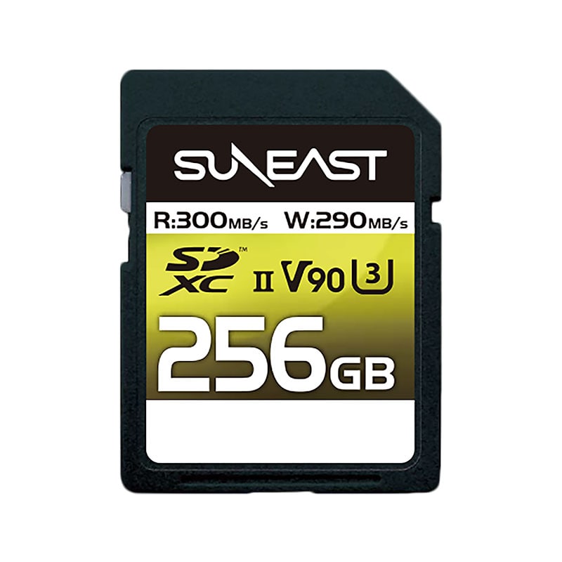 ULTIMATE PRO SDXCカード 256GB UHS-II V90 SE-SDU2256GA300