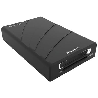 CFexpress Type B & SD UHS-II デュアルスロット カードリーダー SE-RWCFX10GFSDU2