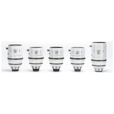 EPIC アナモルフィック 25mm/35mm/50mm/75mm/100mm T2.0 1.33X シネレンズ PLマウント