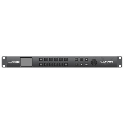 MMV1630 1Uラックマウント対応 16x16 3G-SDIマルチビューワー&マトリックススイッチャー
