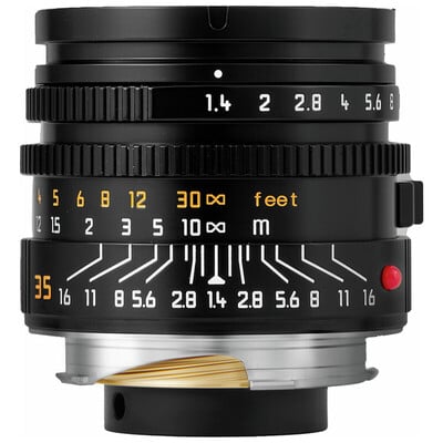 M 35mm f/1.4 A.A. 11873 - 周A.A. ブラックアルマイト ライカM LLL-35-AA-B