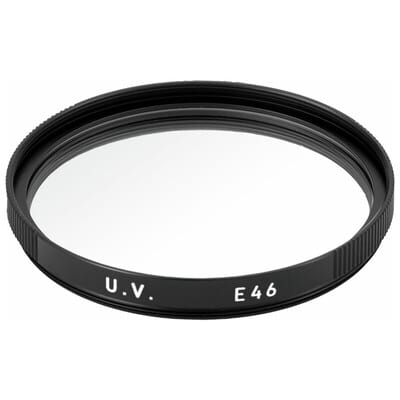 E46 UVレンズフィルター ブラック L-UV-E46-B
