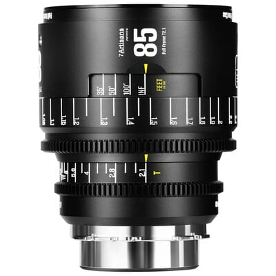 7Artisans INFINITE 85mm T2.1 PLマウント 7A-IN85T21-L-B