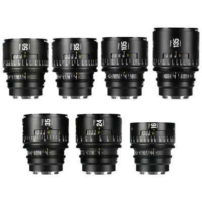 7Artisans INFINITE 16-135mm 7本セット T2.1-T2.5 EFマウント 7A-IN7SET-EF-B