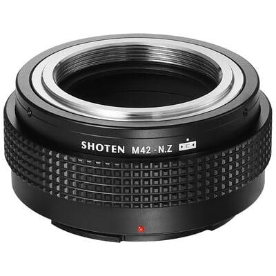SHOTEN マウントアダプター M42-NZ E (M42マウントレンズ → ニコンZマウント変換) EXIF/フォーカスエイド対応