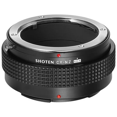 SHOTEN マウントアダプター CY-NZ E (ヤシカ・コンタックスマウントレンズ → ニコンZマウント変換) EXIF/フォーカスエイド対応