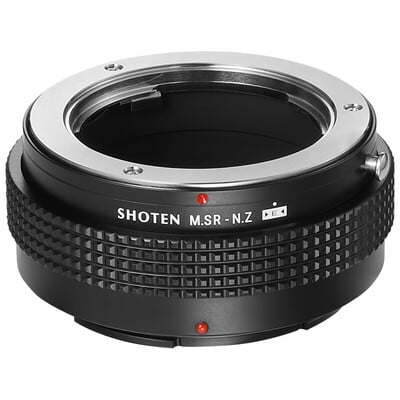 SHOTEN マウントアダプター MSR-NZ E (ミノルタMD・MC│SRマウントレンズ → ニコンZマウント変換) EXIF/フォーカスエイド対応