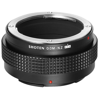SHOTEN マウントアダプター OOM-NZ E (オリンパスOMマウントレンズ → ニコンZマウント変換) EXIF/フォーカスエイド対応