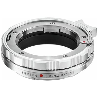SHOTEN マウントアダプター LM-NZ M II S (ライカMレンズ → ニコンZマウント) ヘリコイド付き シルバー LM-NZ-M-II-S