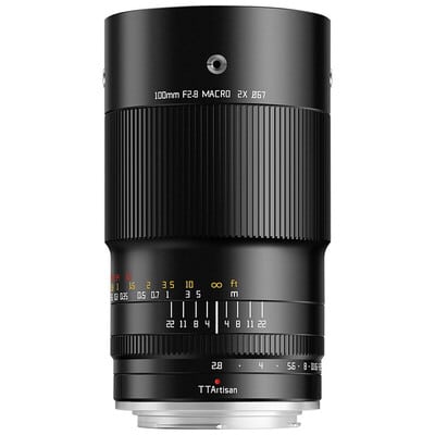 TTArtisan 100mm f/2.8 MACRO 2X ブラック キヤノンEFマウント TT-100F28M-EF