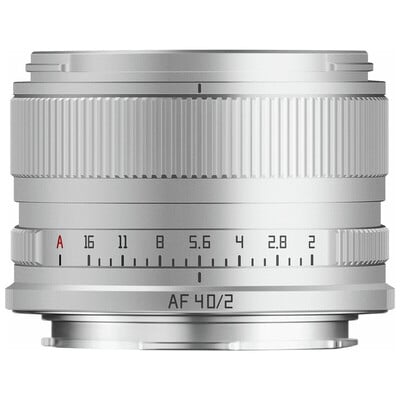銘匠光学 TTArtisan AF 40mm f/2 Lマウント シルバー TT-40F2AF-L-S