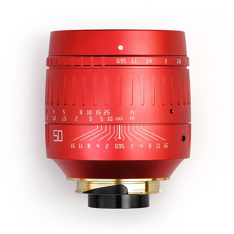 TTArtisan 50mm f/0.95 ASPH Red Limited Edition ライカMマウント M50mm f/0.95・ASPH (RD)