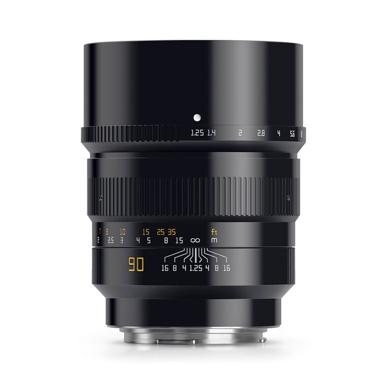 TTArtisan 90mm f/1.25 ブラック キヤノンRFマウント R90mm f/1.25