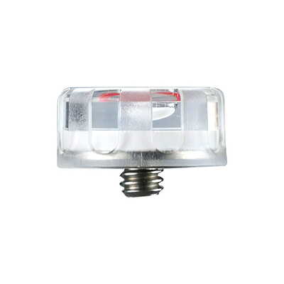 ネジ付き水準器 1/4インチ(小ネジ) 直径23.5mm BL2314