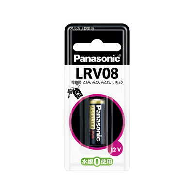 アルカリ電池 LRV08