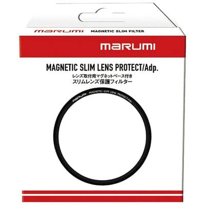 62mm マグネットベース付きレンズ取付用スリムレンズ保護フィルター