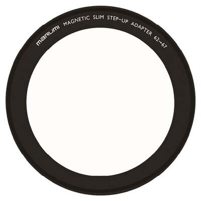 マグネットスリムステップアップアダプター 62-67mm