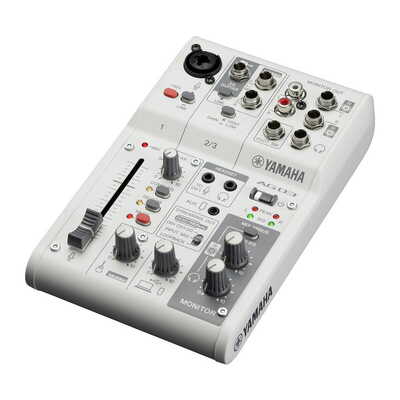 最終値下げ！ヤマハ　AG08 配信用ミキサー　白 YAMAHA AG08 W(ホワイト)(ヤマハ)(USBミキサー)(配信用