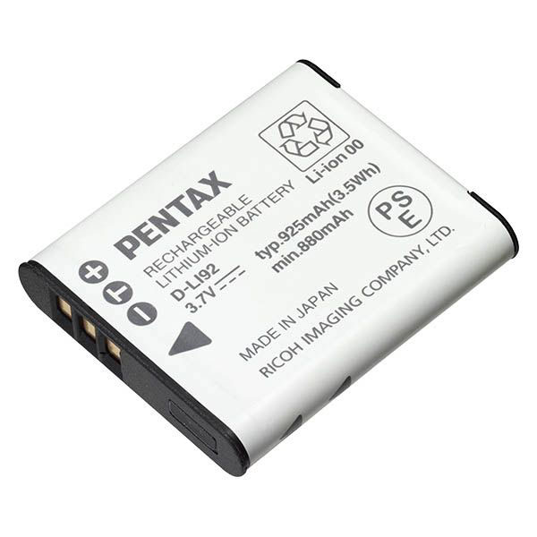 PENTAX 充電式リチウムイオンバッテリーD-LI92
